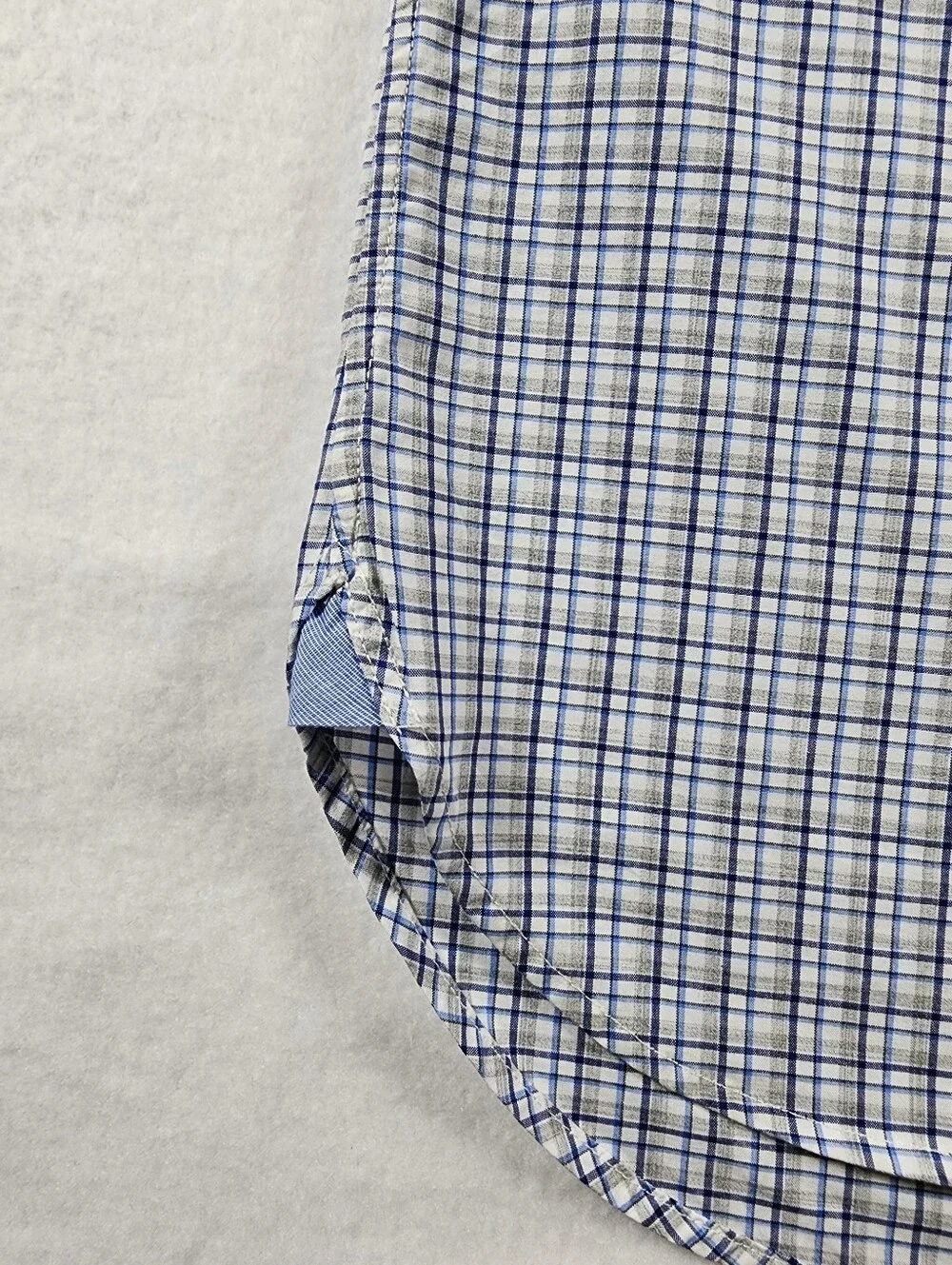 Polo Ralph Lauren Men's M Blue Plaid Cotton Stretch Button Down Shirt